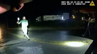 Man Shot by Police After Charging at them with a Knife