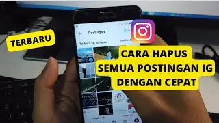 cara hapus semua postingan /video/reels ig