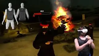 Those Haptics Were Kung Fu Fighting! Dragon Fist VR Kung FU w/BHaptics