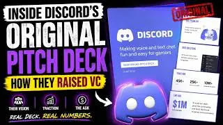 Inside Discord's Original Pitch Deck: How They Raised VC
