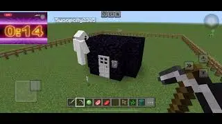 1:00 minute to build a house and try to survive 100 plus Creepers. ￼#minecraft #creepers#subscribe