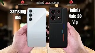 Samsung A55 vs Infinix Note 30 Vip  Full comparison ⚡Which one is Best