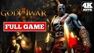 God of War 3 Gameplay Walkthrough FULL GAME [4K 60FPS] - No Commentary | Epic Boss Fights & Ending