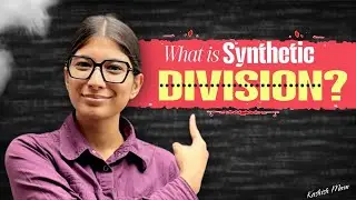 What is Synthetic Division  | How to factorize Polynomials | By Kashish Mam
