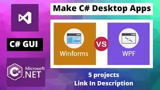 WinForms vs WPF | C# desktop apps | C# GUI | windows forms not working | WPF C# | CS411 Assignment 3
