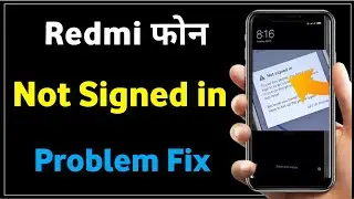 How to Frp Bypass Redmi | (WITHOUT PC) How to Solve Not Signed in | Mi Frp Bypass | Not Signed in Mi