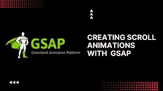 Creating Scroll Based Animations with Next js, GSAP, and ScrollTrigger  Step by Step Tutorial
