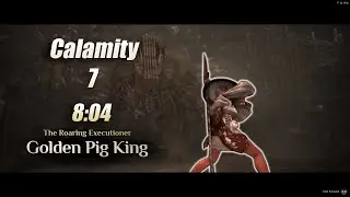 Golden Pig King Calamity 7 (8:04) Awakening Maehwa | Black Desert