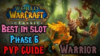 WOW Classic - Warrior Best in slot PVP Guide Phase 6