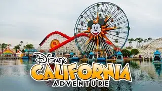 Early Morning at DCA - Walkthrough & Rides at Disney California Adventure [4K POV]