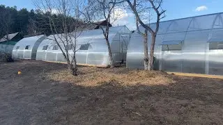 Какие теплицы мы ставим на участке⁉️⁉️⁉️ Видео по вашим просьбам 📮