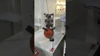 Electronics Chasis Balances on a Basketball