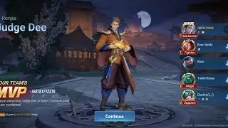 COOL MARKSMAN JUDGE DEE DI RENJIE (HONOR OF KINGS TEST SERVER)