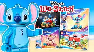 I built LILO & Stitch in LEGO...