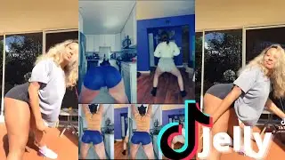 Watch my ass cheks shake jelly Tiktok chalenge  dance