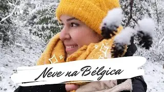 Neve na Bélgica - Bruges