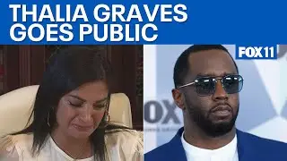 Alleged Diddy victim Thalia Graves speaks out