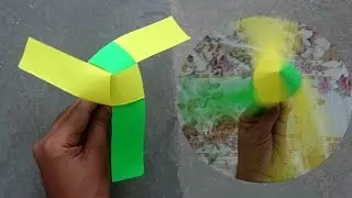 How to Make a Rotating Paper Fan | Origami