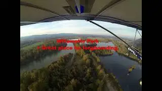 Veteran's day celebration sunset, river run, FORMATION FLIGHT WITH SOME GEESE...in the Rans S12 XL!