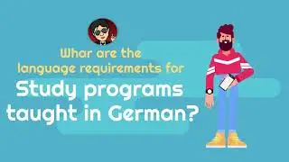 What are the language requirements for study programs taught in German? | Study in German taught
