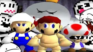 Super mario 64 bloopers: King boo's haunted game