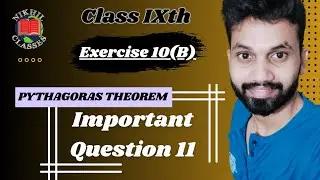 Pythagoras theorem Chapter 10 class 9th Important Question with Solution