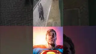 Man saves a woman with insane reflexes #starman #starmanmeme #superman