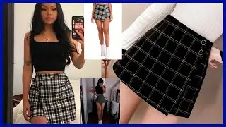 DIY How to Make a Short Skirt Easily and Quickly -