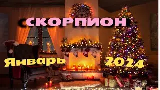⛄🌟Прогноз для Скорпиона на Январь 2024 🎿🎅🌲 🌟