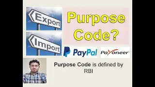 What is Purpose Code in Export or Import ?  | Exportwala | ankit sahu | hindi |