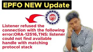 PF New Update|Listener refused the connection with the following error:ORA-12516,TNS:listener could