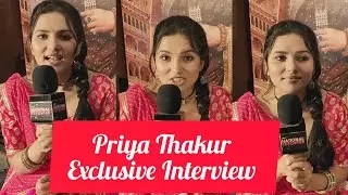 Vasudha Serial Actress Priya Thakur Full Exclusive Interview | ZEETV | Vasudha Serial Launch Event