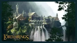 Rivendell - Lord of the Rings Ambience | 4K