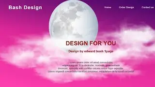 Design website  one page html css
