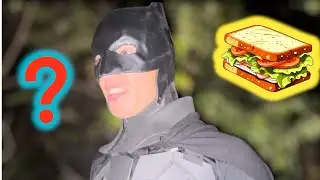 Batman and the Holy sandwich