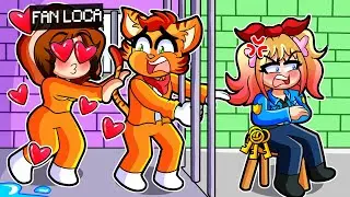 ¡LA FAN LOCA ENTRO A MI CELDA en PRISION!😨 ¿QUIERE SER MI NOVIA? ❤️ | SRGATO X FLOR MINECRAFT PERO