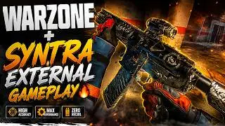 WARZONE DOMINATION 🔥 Syntra External Gameplay (LEGIT AIM) – ZERO RECOIL, NO RAGE!