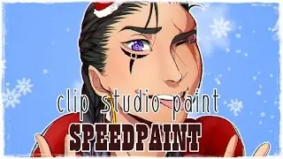 Kumi Xmas [Clipstudio paint SPEEDPAINT]