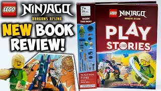 Ninjago Dragons Rising Play Stories Review | NEW Ninjago Book!