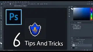 6 PIXEL ART TRICKS AND TIPS | Photoshop Tutorial
