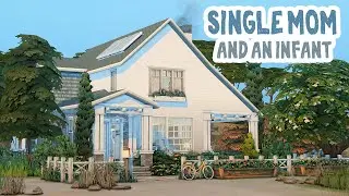 Single Mom & an Infant 🌿 || The Sims 4: Speed Build