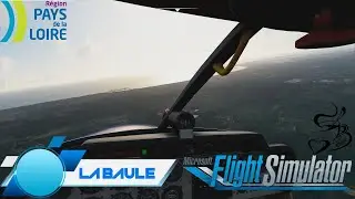[Microsoft Flight Simulator 2020 | ROBIN DR400 | LANDING LA BAULE-ESCOUBLAC