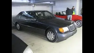 Новый КАБАН простоял в гараже 25 лет! MERCEDES W140 с пробегом 1499 миль!