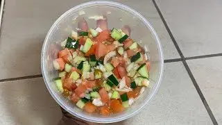 How to make the best SALSA SALAD at home.