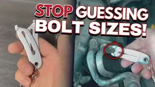 NEVER Guess A Bolt Size Again With This Bolt Sizefinder(Part: 1753)! @AutobahnDan