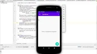 Android Navigation Drawer demo