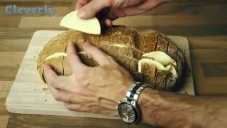 Wrap Bread In Tin Foil And Bake It In The Oven. When You Lift The Foil, Everyone Will Be Stunned.