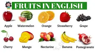 Fruits Name | Learn Fruits Name in English | Name of Fruits Basic English Learning