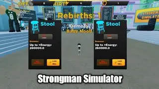 *NEW* STRONGMAN SIMULATOR UPDATE (DISCO UPDATE) NEW OP PETS!!!!!