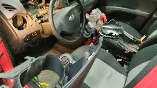 как снять панель приборов с Hyundai i10